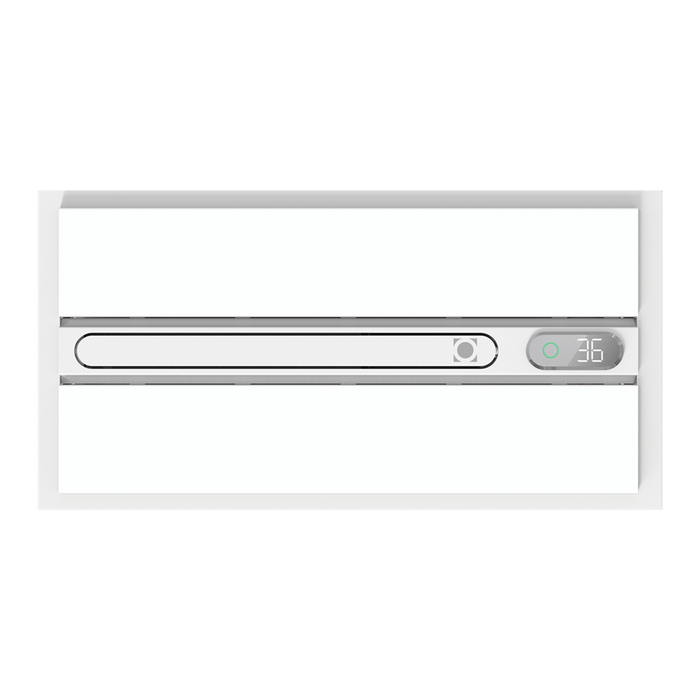 AIRSWAY: 6 IN 1 Premium Slimline Bathroom Heather Exhaust Fan with Light (Available in White & Black)