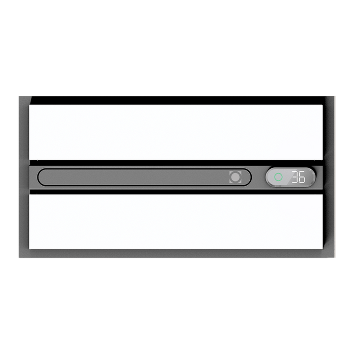 AIRSWAY: 6 IN 1 Premium Slimline Bathroom Heather Exhaust Fan with Light (Available in White & Black)