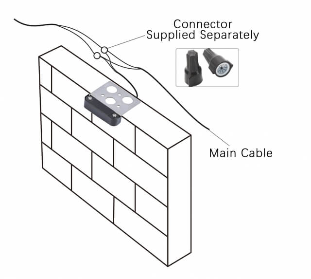 76mm 2700K LED Integrated Ledge/Step Light