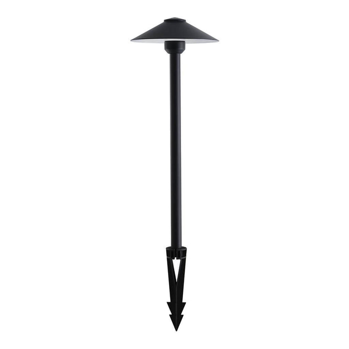 DUSK 450MM: Small - Large Head 12V LED TRIO Path Light (Available in Bronze & Black)
