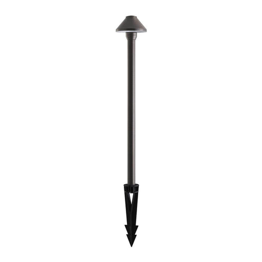 Domus DUSK 450MM: Small - Large Head 12V LED TRIO Path Light (Available in Bronze & Black)
