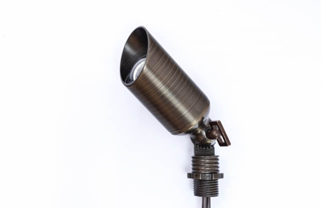 12V Heavy Duty Cast Brass Spike Light (Available in 2700K & 3000K)