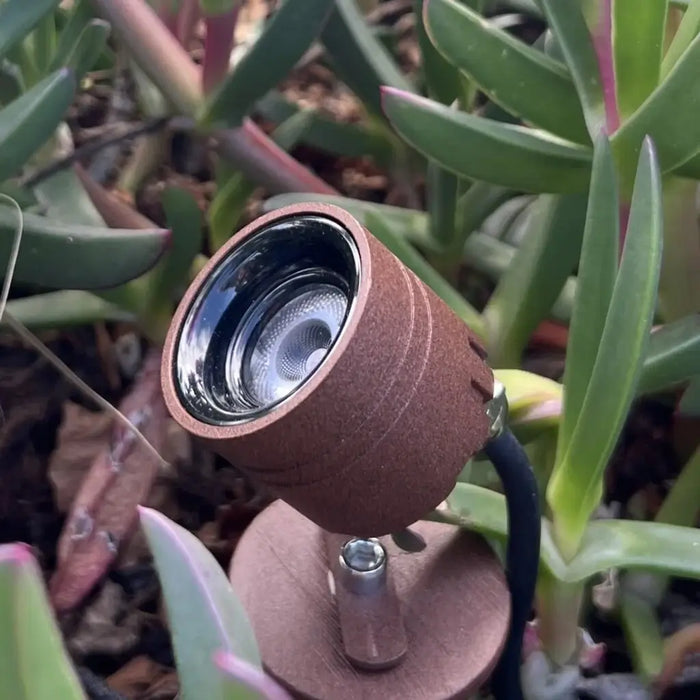 RILTO: 24V Exterior LED Garden Spike Light (Available in Rust, Green & Black)