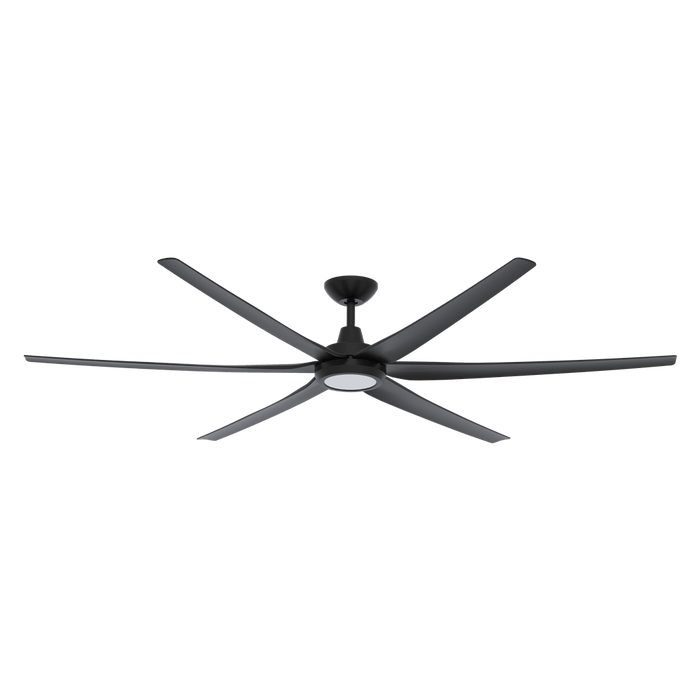 GLIDE: 80 Inches 5 Blade Ceiling Fan 18W LED CCT Switchable Light Kit (Avail in Black and White)