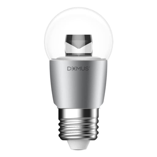 Domus KEY: Fancy Round Clear 6W 240V E27 Base Dimmable LED Globe (Avail in 2700K & 6500K)