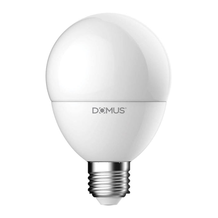 Domus KEY: G80 9.5W 240V E27 Base Frosted LED Globe (Avail in 2700K & 6500K)