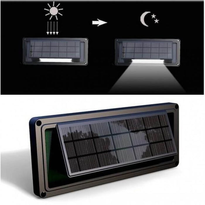 Modern IP65 Solar LED Recessed Light for Outdoor Walls, Stairs, Fence and Pool Area - Commercial Grade
