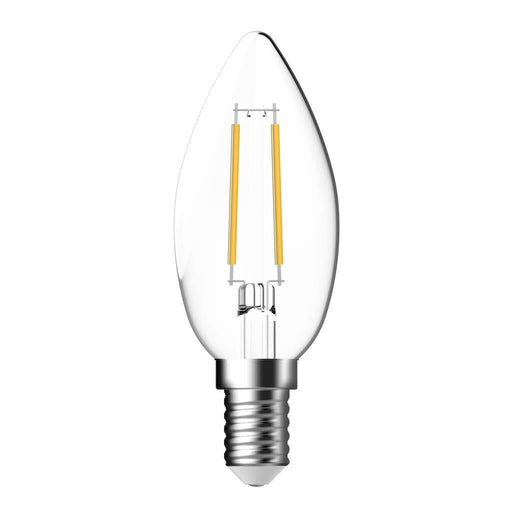 Domus 4.2W 240V Clear Dimmable LED Filament Globe (Avail in E27 & B22, 2700K or 6500K)