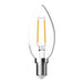 Domus 4.2W 240V Clear Dimmable LED Filament Globe (Avail in E27 & B22, 2700K or 6500K)