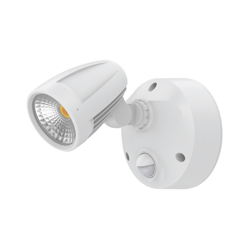 Domus MURO-MAX-16S: 16W Trio LED Security Spotlight with Sensor (avail in Black & White)