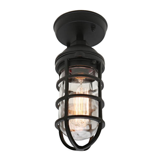 Cougar NEWPORT: 1 Light Exterior Under Eaves Light (Available in Black & White)