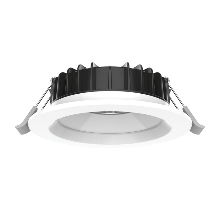 Domus SWAP-STEP: 8W 90mm CRI80 CCT Dimmable Recessed Downlights (Available in White, Black & Satin Chrome)