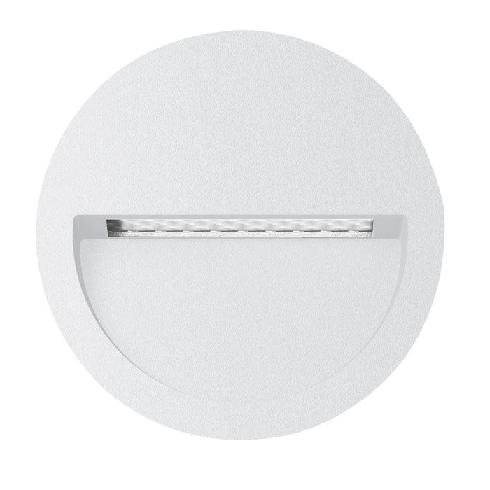 ZAC-4 Round Recessed IP65 4W 12V White Wall/Step Light