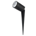 Domus ZOOM-PRO-12: Black 12W 12/24V DC LED Garden Spike Comes with an Optional Anti-glare Hood
