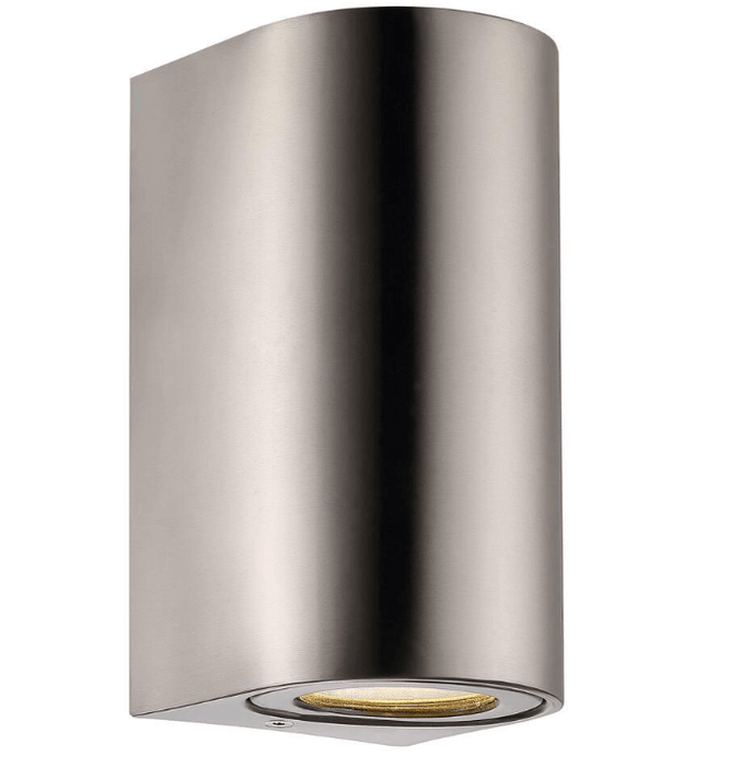 CANTO MAXI 2 Wall Light (avail in Black, Brass, Galv, Gray, White & Stainless)