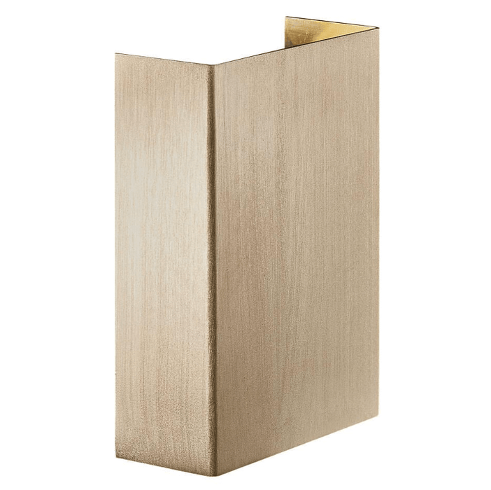 FOLD 10 Wall Light (avail in Black, Brass, Copper, Galv, & White)