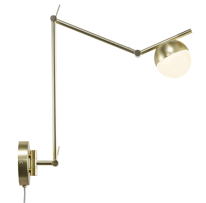 CONTINA Wall Light (avail in Black & Brass)