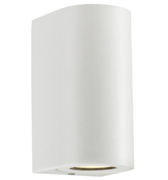 CANTO MAXI 2 Wall Light (avail in Black, Brass, Galv, Gray, White & Stainless)