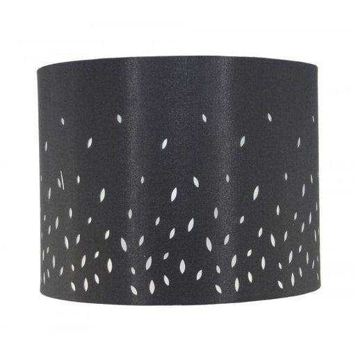 DIY - Round Black Fabric Shade 1 Light DIY Ceiling Fixture Toongabbie