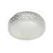 AMELIA - Modern Round 18W Natural White LED Oyster Light Featuring A Decorative Acrylic Shade - 280mm Telbix