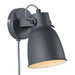 Nordlux ADRIAN Interior Wall Light (avail in Black & Grey)