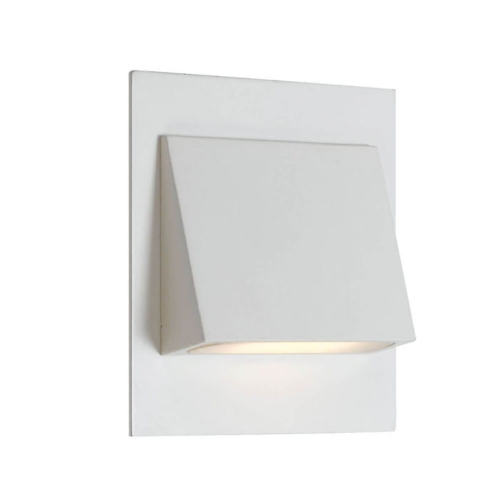 BREA - White Square 3W Eyelid LED Recessed Interior Stair Light - NATURAL WHITE-telbix BREA 3-WH85
