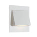 BREA - White Square 3W Eyelid LED Recessed Interior Stair Light - NATURAL WHITE-telbix BREA 3-WH85