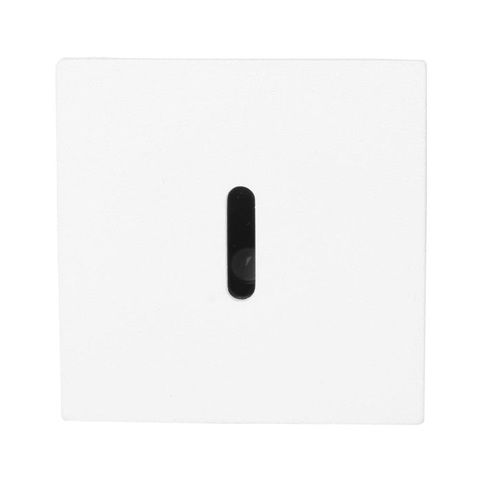 CAMINO-SQR-SLOT: Mini CCT 3W Recessed LED Step Light for Indoor and Outdoor Use (avail in Black & White)