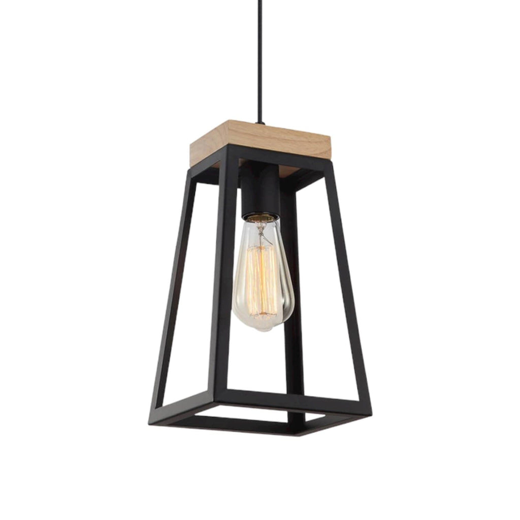 Destination summer solar cage lantern light store in black