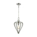 CLA SENORITA - Small Modern Winter Moss 1 Light Pendant On Chain Suspension