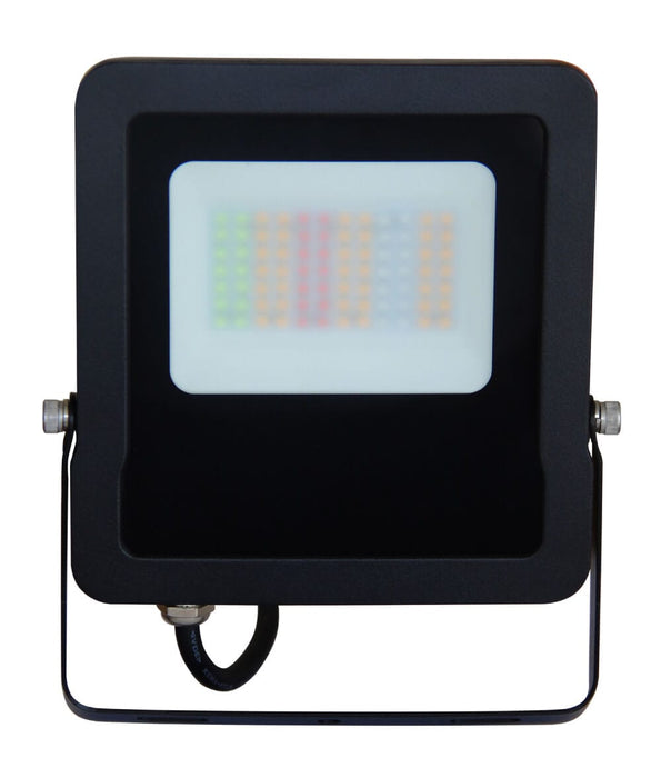 SMTFLOOD: LED Smart Dimmable 5000K+RGB Flood Lights IP65