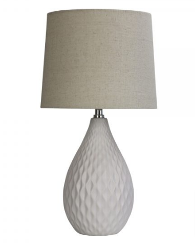 Oriel DANU Ceramic Table Lamp with Shade