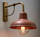 DEKSEL 02 CLA Lighting Interior Copper Aged Wall Light