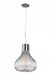 DOLCE - Modern Chrome 1 Light Pendant With White Acrylic Diffuser-Florentino DOLCE-1P CHR