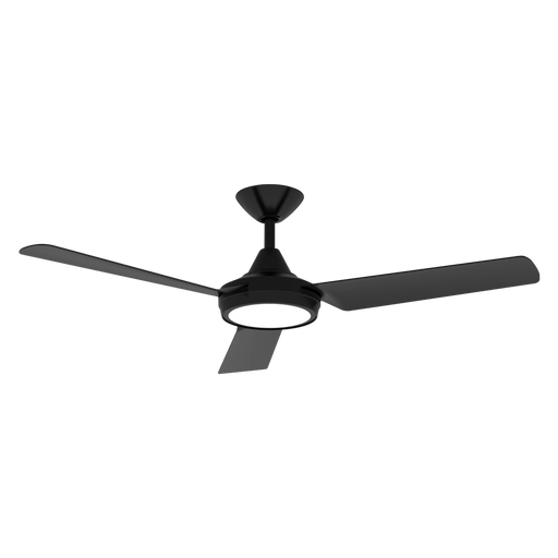 AXIS 3 Blade 48" DC Ceiling Fan with LED Light Black