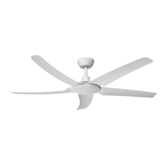 HOVER 5 Blade 56" DC Ceiling Fan White