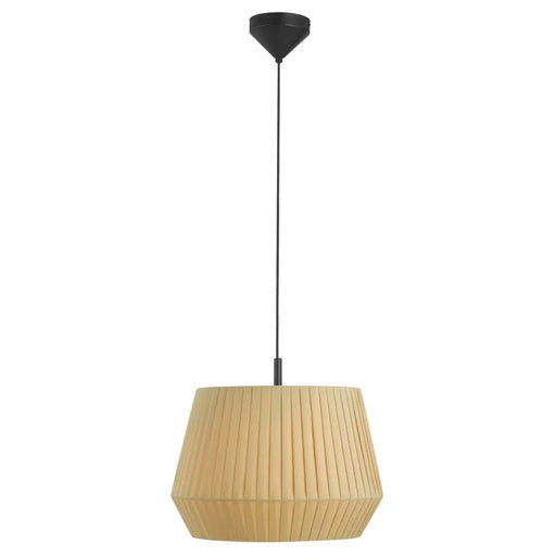 Nordlux DICTE 1 Light Fabric Shade Pendant (avail in White & Beige)