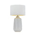 ESMO - White Base Table Lamp With White Shade-telbix ESMO TL-WHWH