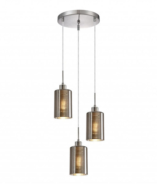 ESPEJO: Interior Oblong X3R Pendant Rose Gold 