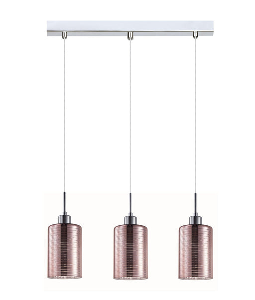 ESPEJO: Interior Oblong X3S Pendant Rose Gold