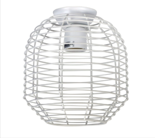 EVE 18 Wire Retro Industrial DIY Shade White