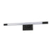 Fiorentino BARBARA - Modern Black Adjustable 12W Cool White LED Vanity Wall Light - 610mm