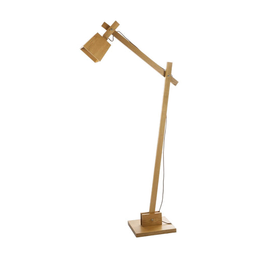 Fiorentino ELSINKI - Modern 1 Light Wooden Adjustable Floor Lamp