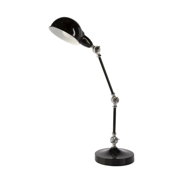 KUBA - Modern Black 1 Light Table Lamp Featuring Adjustable Head & Stand