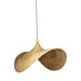Fiorentino ROSANNA 1 Light Natural Bamboo Pendant (Avail in Black and Natural Color)