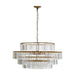 Fiorentino SAVOIA - 11 Light French Gold Crystal Chandelier