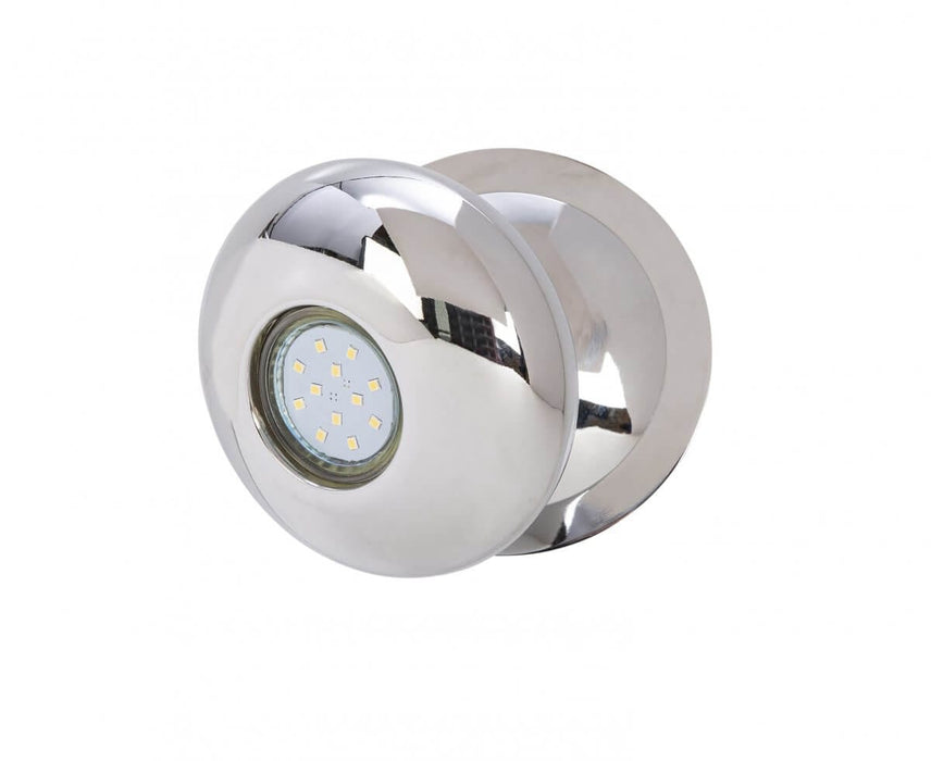 SENECA - Modern Chrome 1 Light Adjustable 4.5W Cool White LED Spot Light