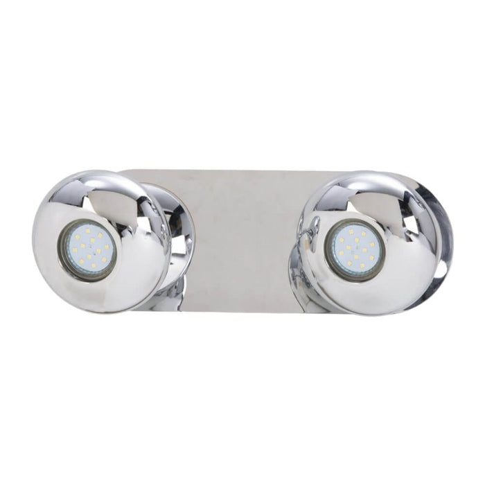 Fiorentino SENECA - Modern Chrome 2 Light Adjustable 4.5W Cool White LED Spot Light