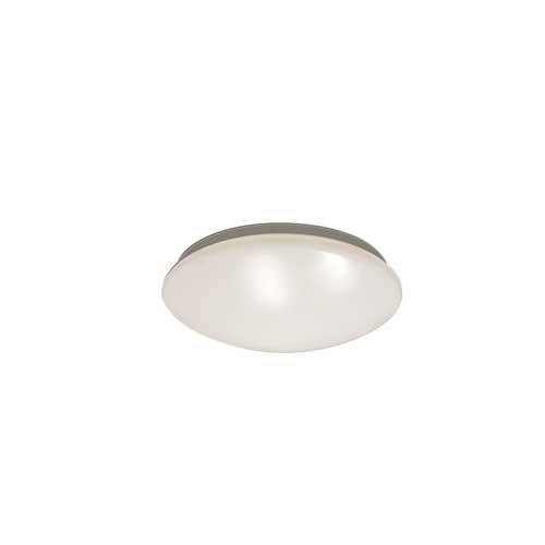 GLIM - Small Plain Round 16W Natural White Oyster With Satin Acrylic Diffuser-telbix GLIM OY16.260-85