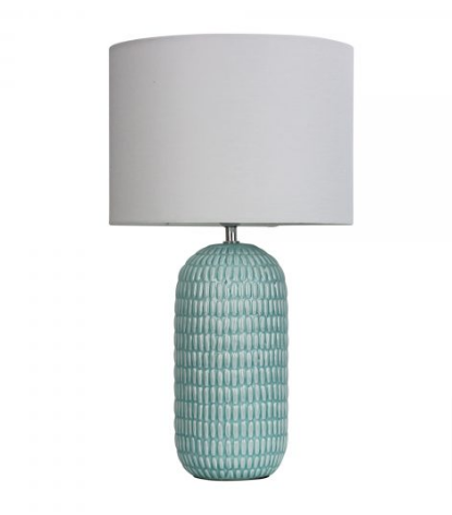 Oriel HURLEY Ceramic Table Lamp with Shade